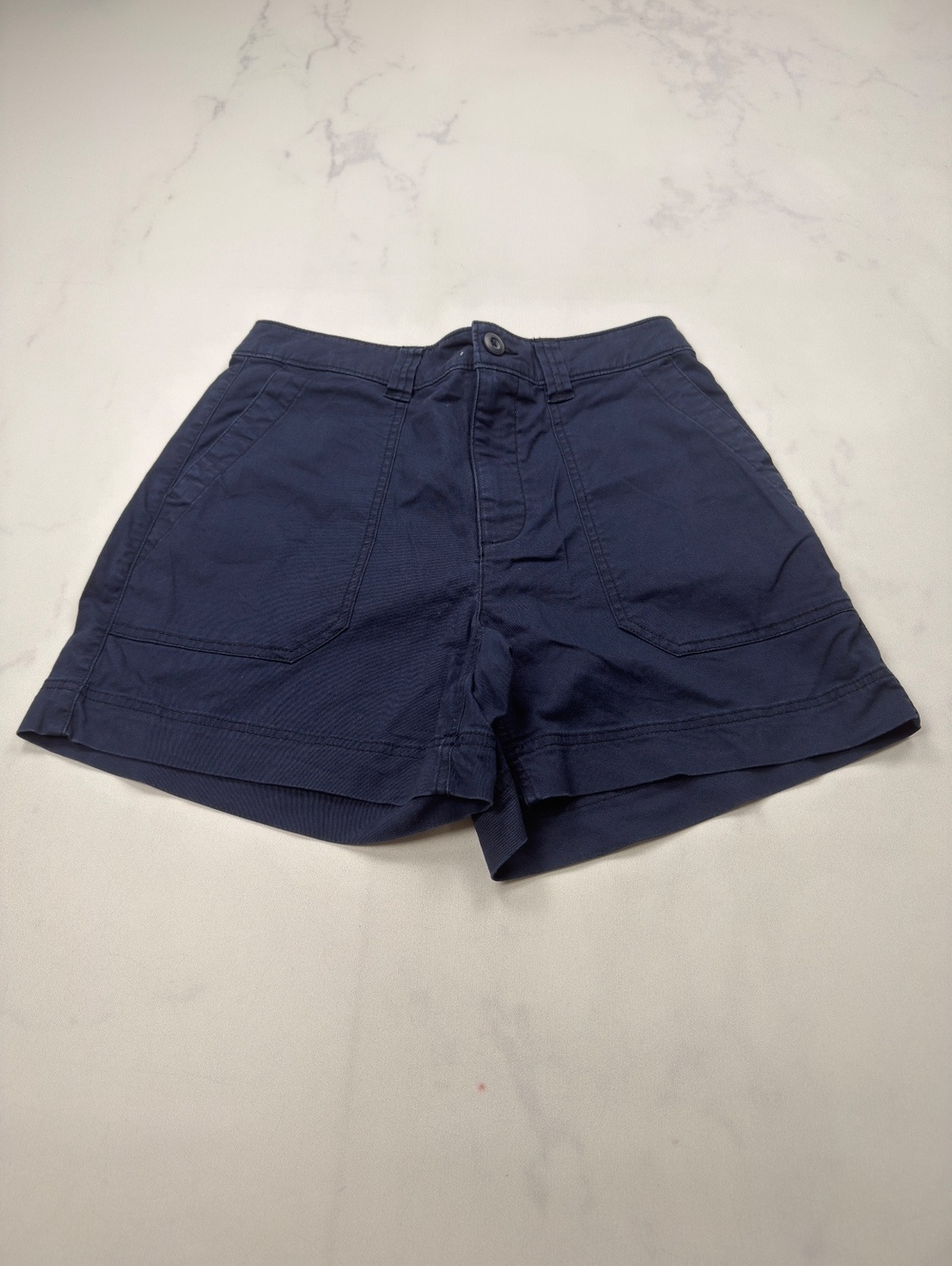 Old Navy Classic Shorts Navy Modern OGC Utility Chino - Womens M